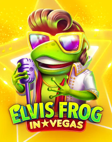 Elvis Frog in Vegas Slot
