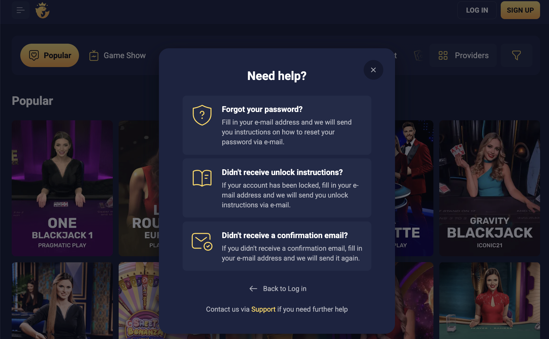 Registration JooCasino