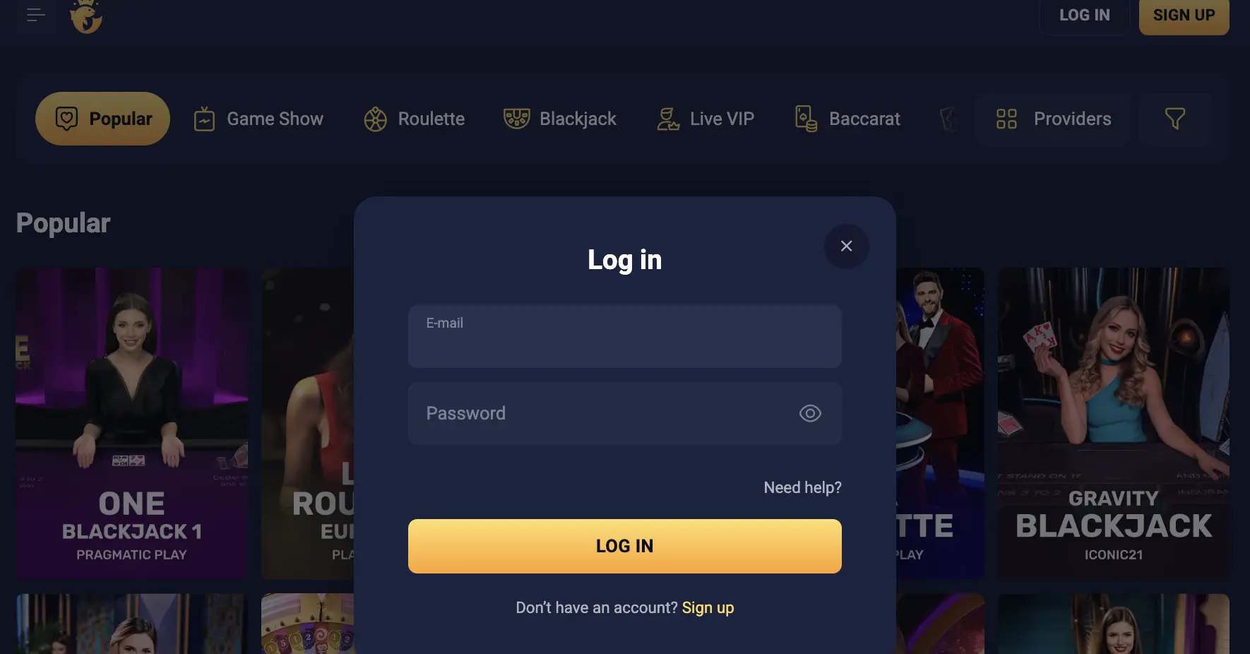 Official website JooCasino